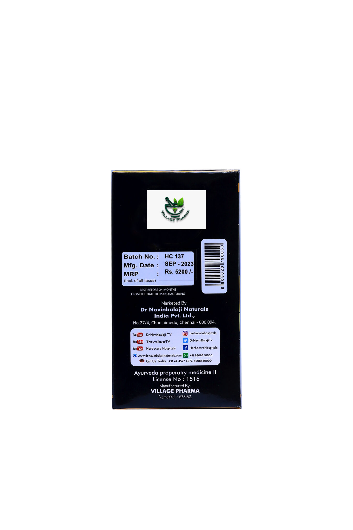 Herbal Hair Wash Powder